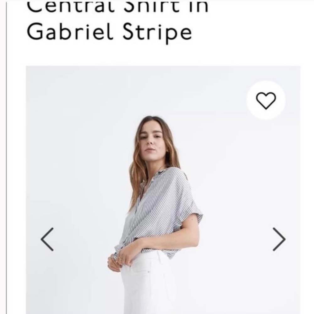Central Shirt in Gabriel Stripe